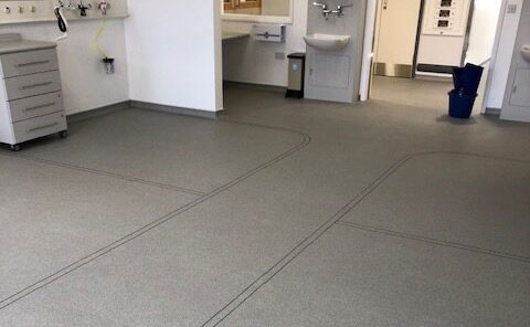 royal Surrey hospital flooring